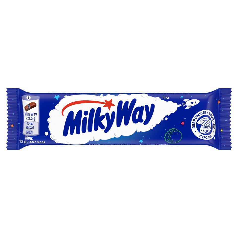 Milky Way Mléčná plněná čokoláda se šlehaným mléčným krémem 21,5g