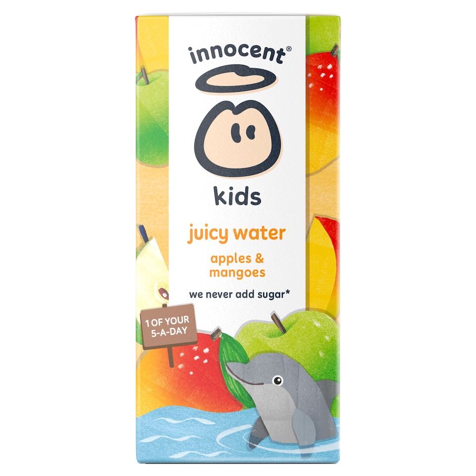 image 1 of innocent Kids Juicy Water Apples and Mangoes 200ml
