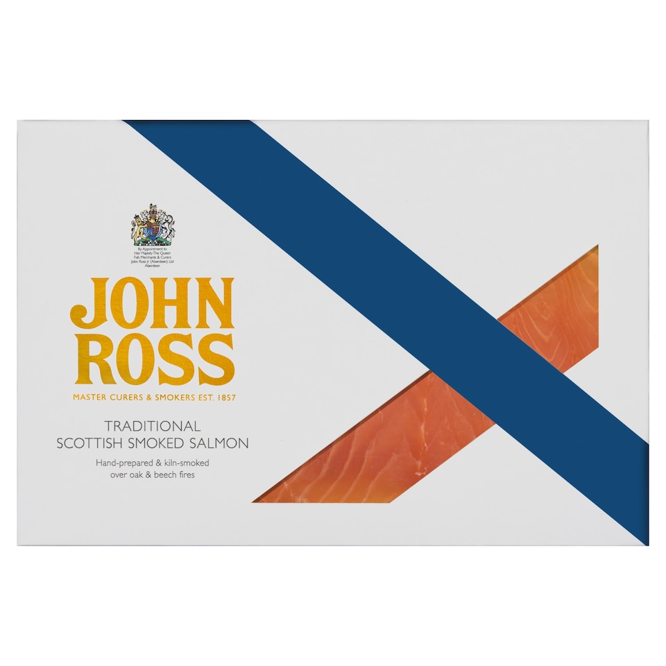 John Ross Jr Trad Smoked Salmon 100g