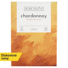 Wine Route Chardonnay biele víno suché 2,25 l