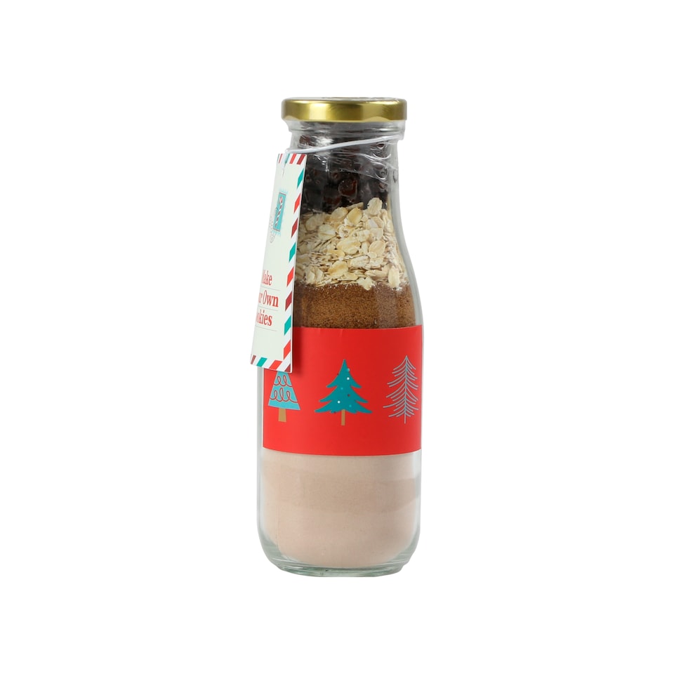 image 1 of Festive Make Your Own Cookies in a Bottle Christmas Gift