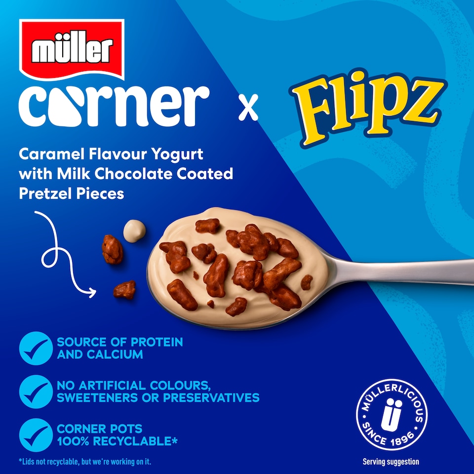 image 1 of Muller Corner Flipz Yogurt 124g