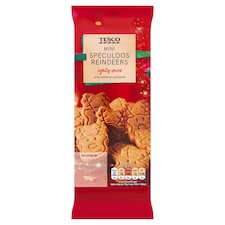Tesco Mini Speculoos Reindeers 100G