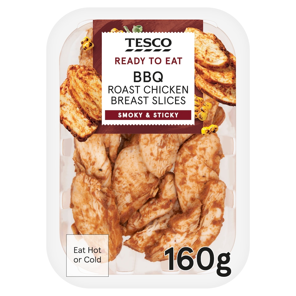 Tesco BBQ Roast Chicken Slices 160g