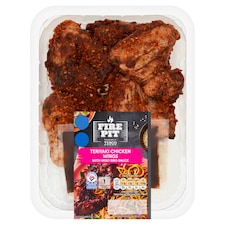 Tesco Fire Pit Teriyaki Chicken Wings With Miso BBQ Sauce 482g