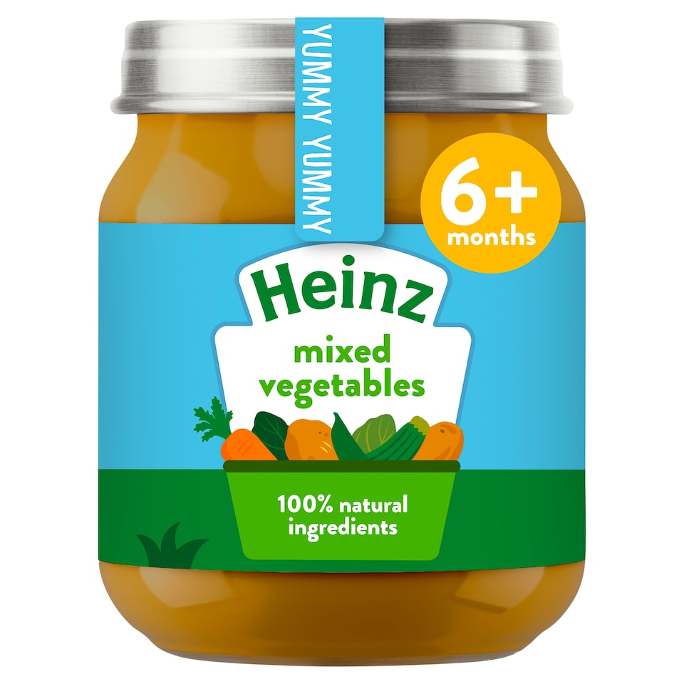 image 1 of Heinz Mixed Vegetables Jar Baby Food 120g