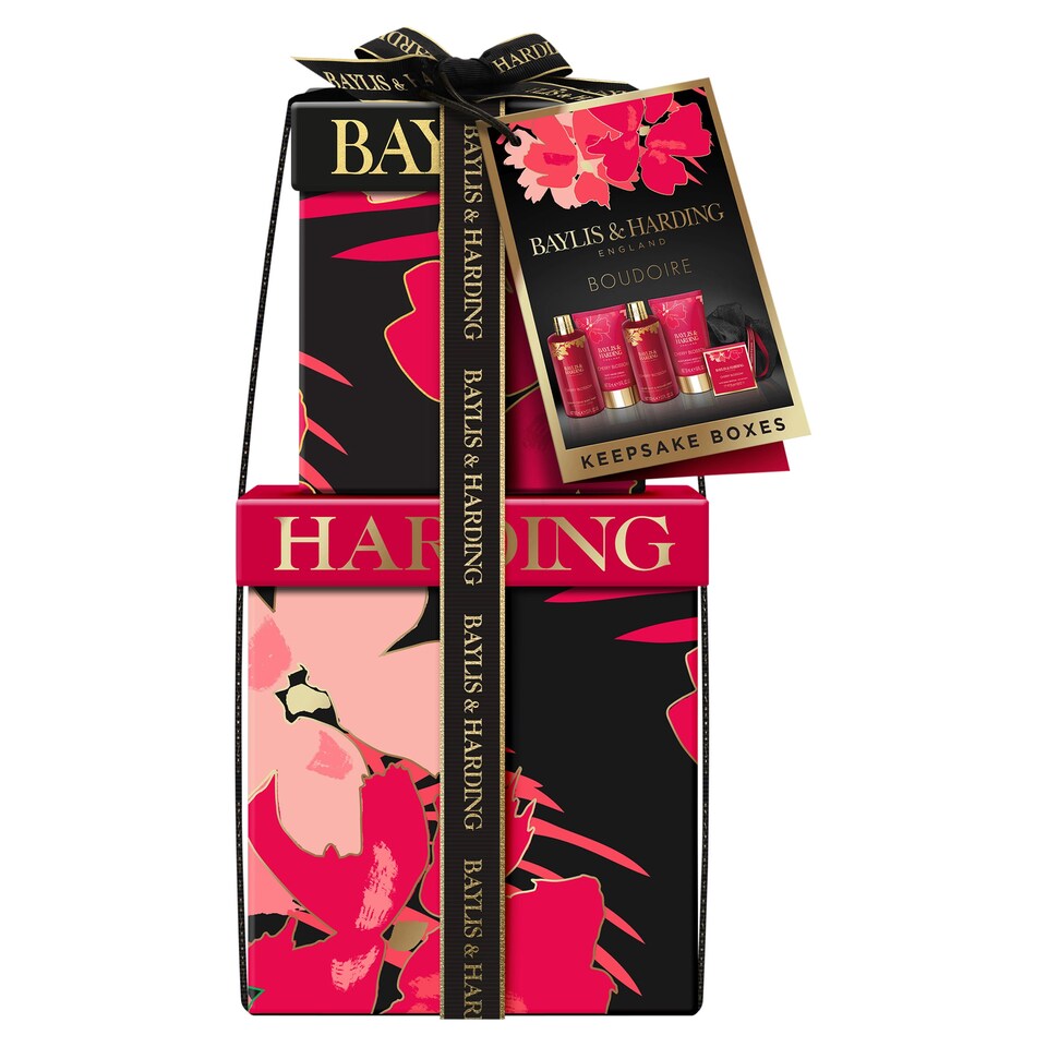 Baylis & Harding Boudoire Cherry Blossom Keepsake Boxes Tesco Groceries