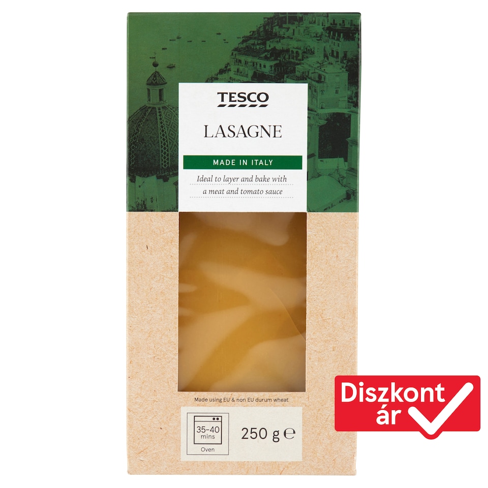 Tesco Lasagne Durum Dry Pasta 250 g