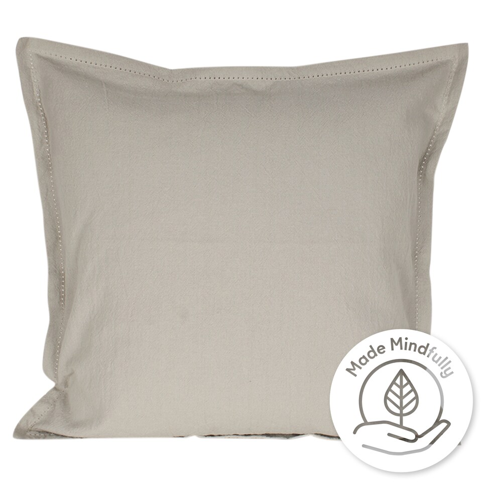 F&F Home Natural Washed Cotton díszpárna 50 cm x 50 cm