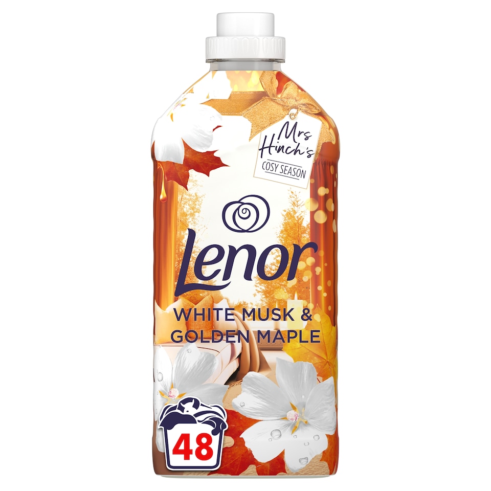 image 1 of Lenor Fabric Conditioner White Musk & Golden Maple 48 Washes 1584ml