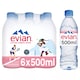 image 1 of Evian Natural Bottled Mineral Still Water Multipack 6x500ml