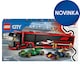 image 1 of LEGO City 60445 F1 Truck with Rb20 & Amr24 F1 Cars