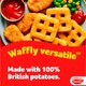 image 2 of Birds Eye Mini Potato Waffles 456G