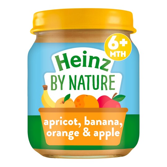 image 1 of Heinz Apple, Apricot, Banana Juice Jar 120G