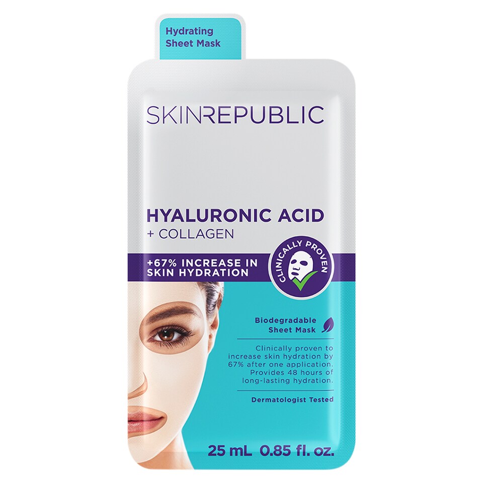 Skin Republic Hyaluronic Acid Face Mask 25Ml