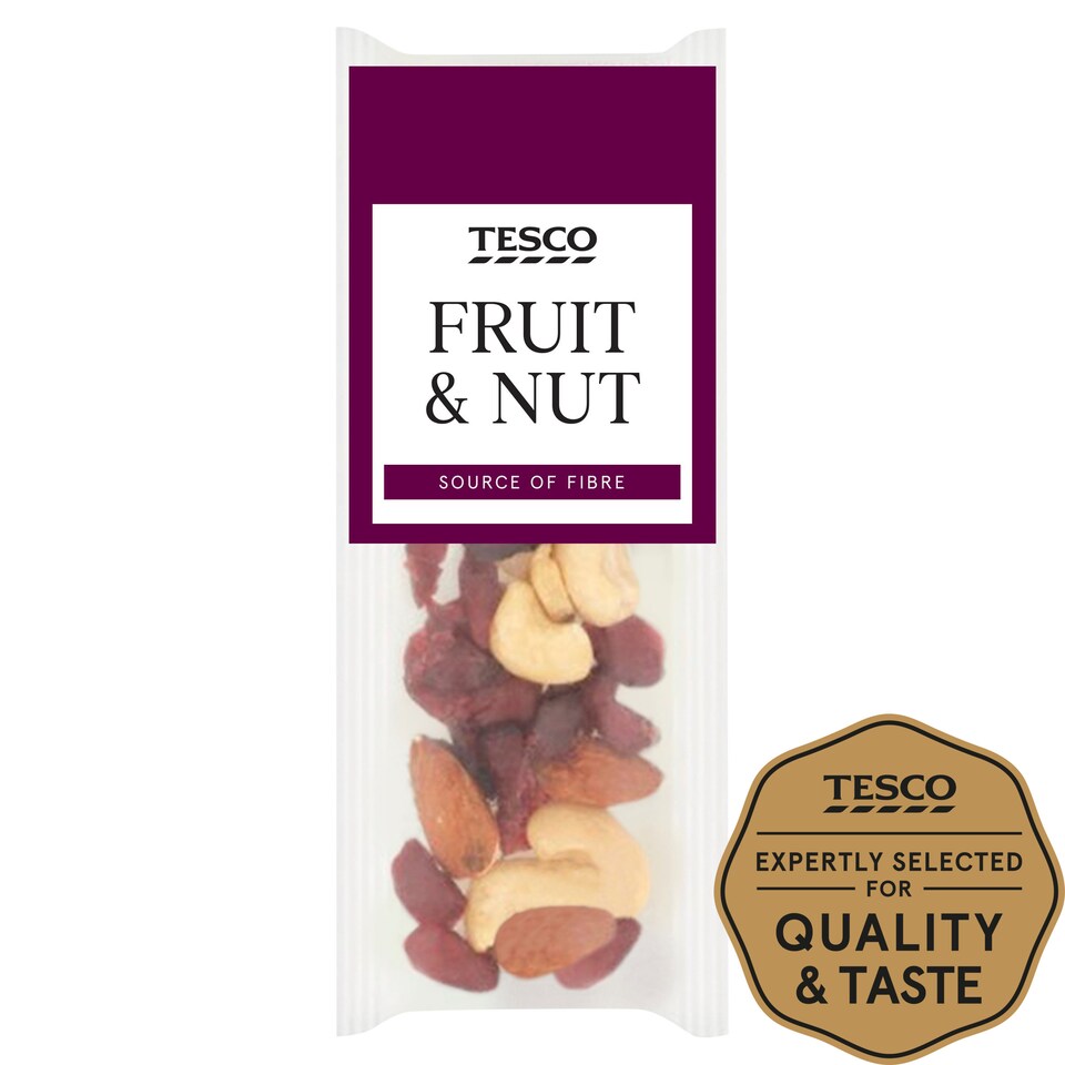 Tesco Fruit & Nut Shot 25G Tesco Groceries