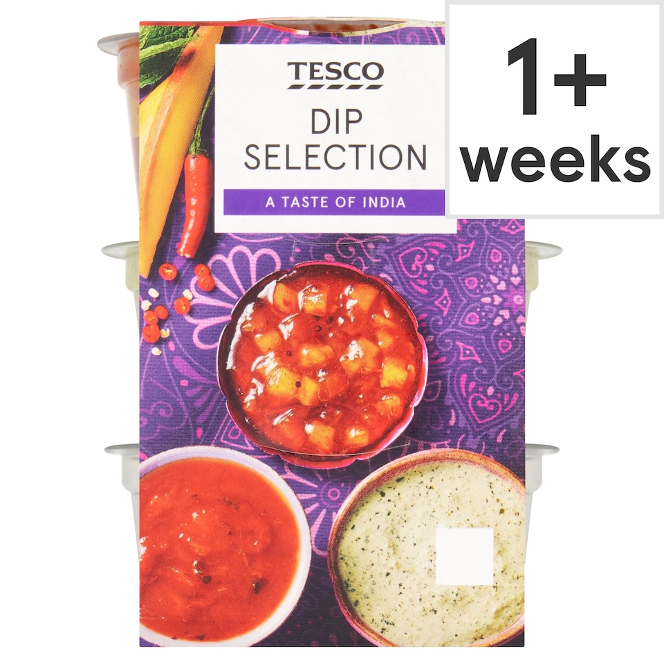 Tesco Indian Inspired Dip Selection 120g