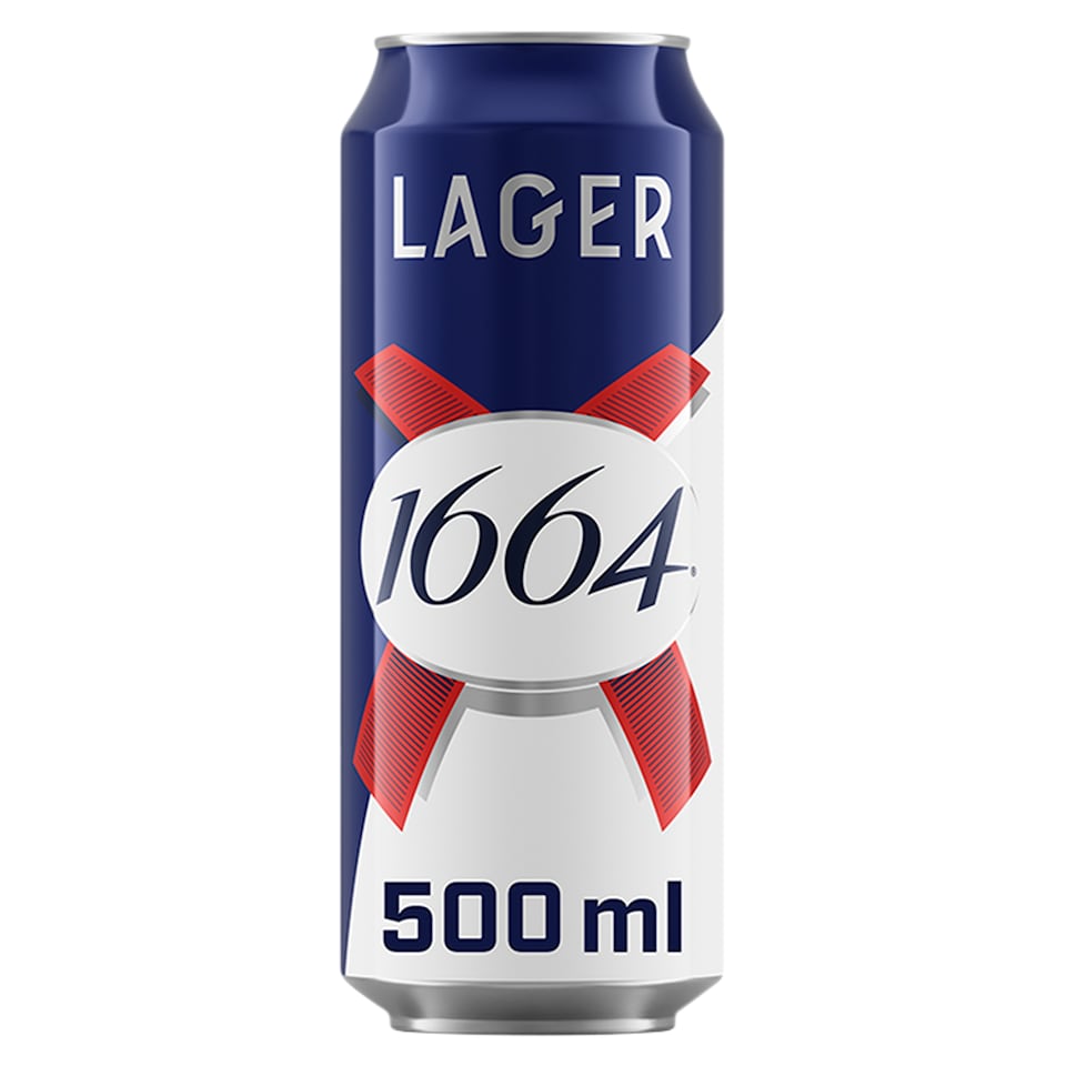 1664 Lager Light Beer 5,0% 0,5 l
