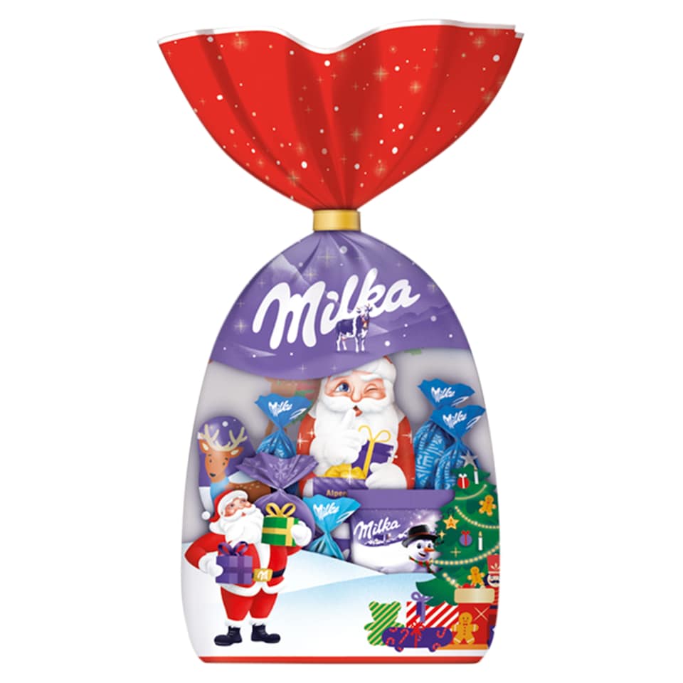 MILKA tejcsokoládé válogatás 126 g