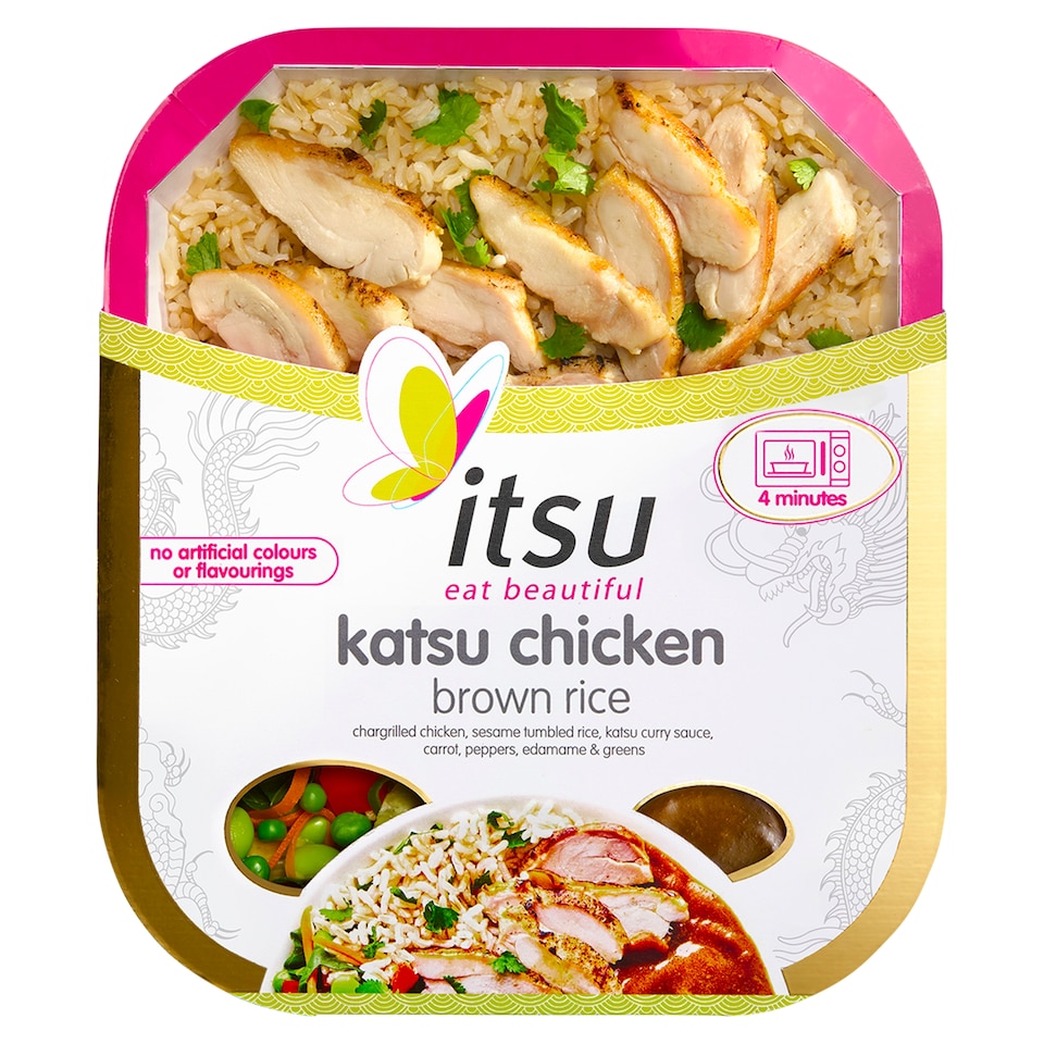 image 1 of Itsu Katsu Chicken Brown Rice 395g