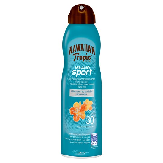 Hawaiian Tropic Island Sport Spf 30 180Ml Tesco Groceries