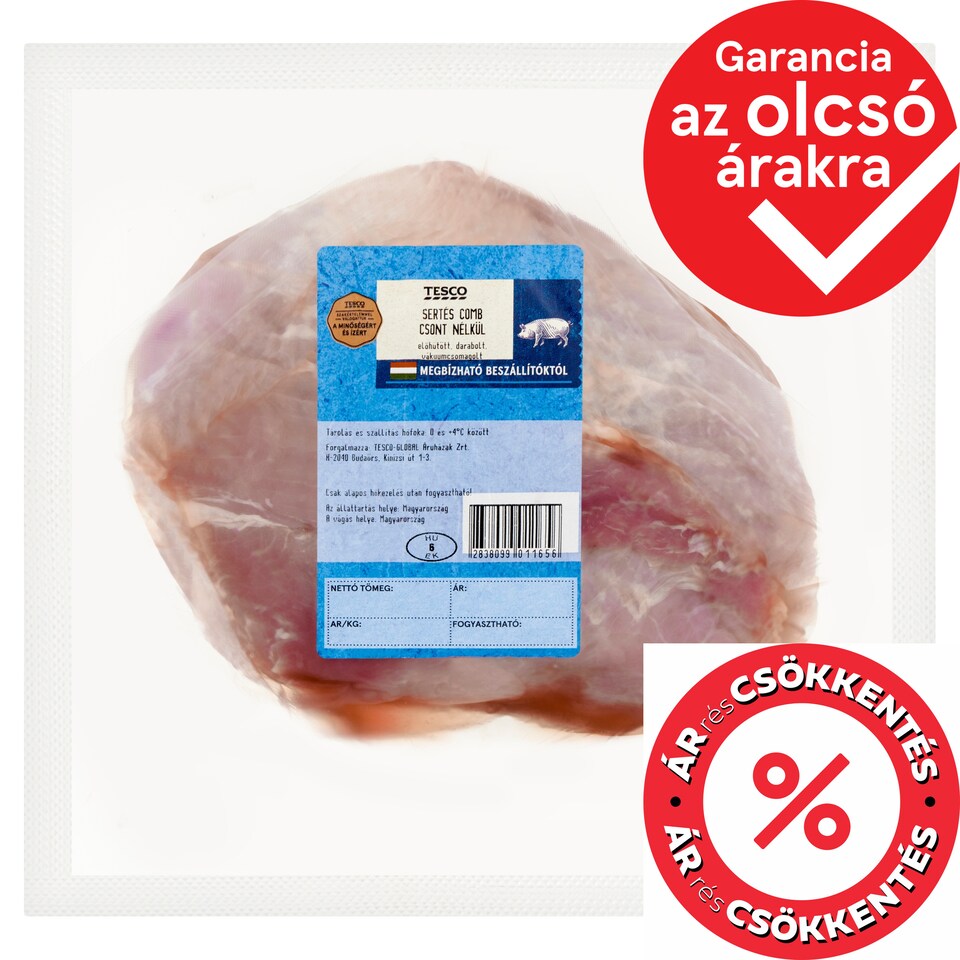 Tesco Pork Thigh Cuts Boneless