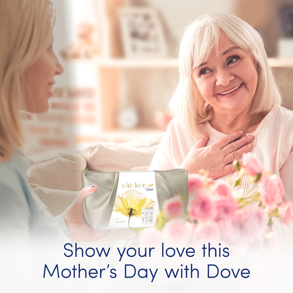 image 1 of Dove With Love Caring Beauty Bag Collection Gift Set