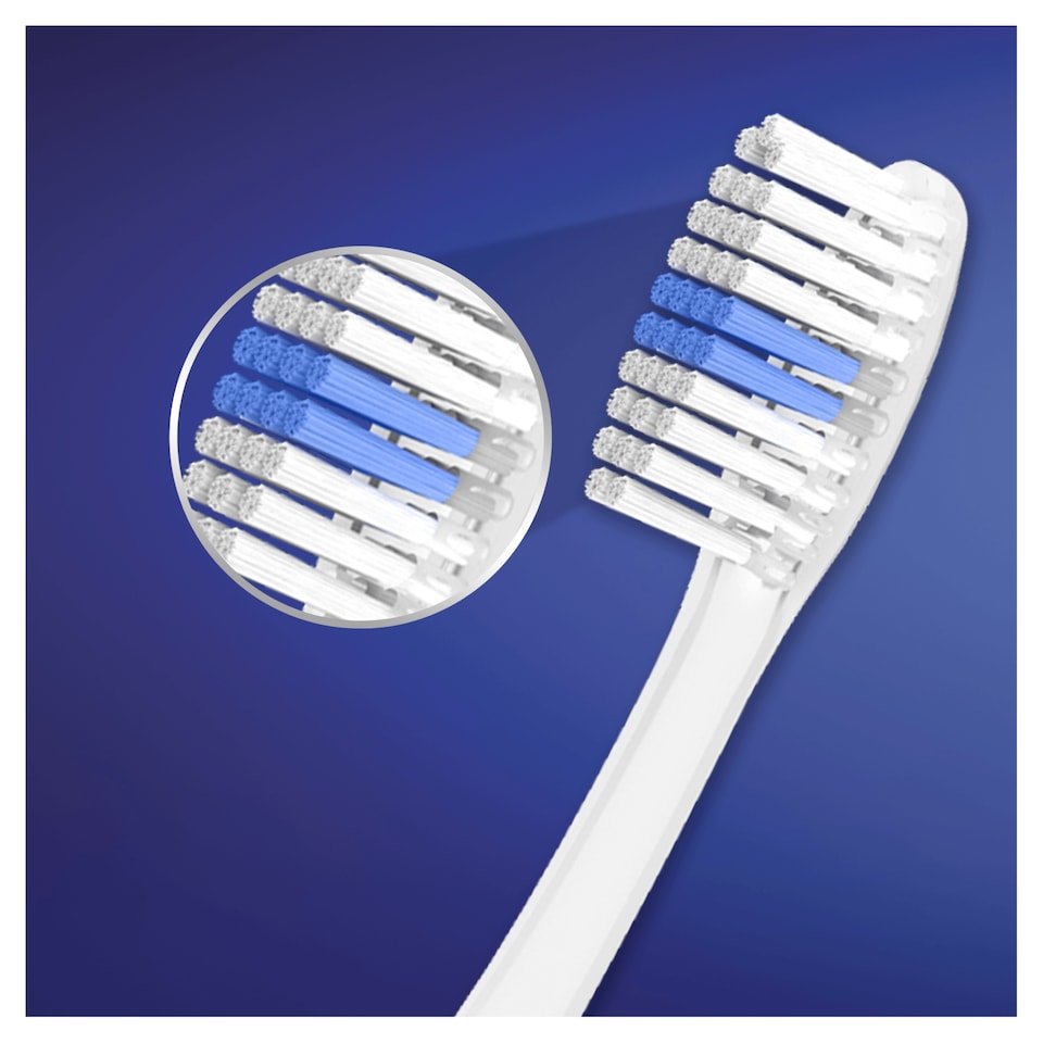 image 1 of Oral-B 123 Indicator Medium Manual Toothbrush