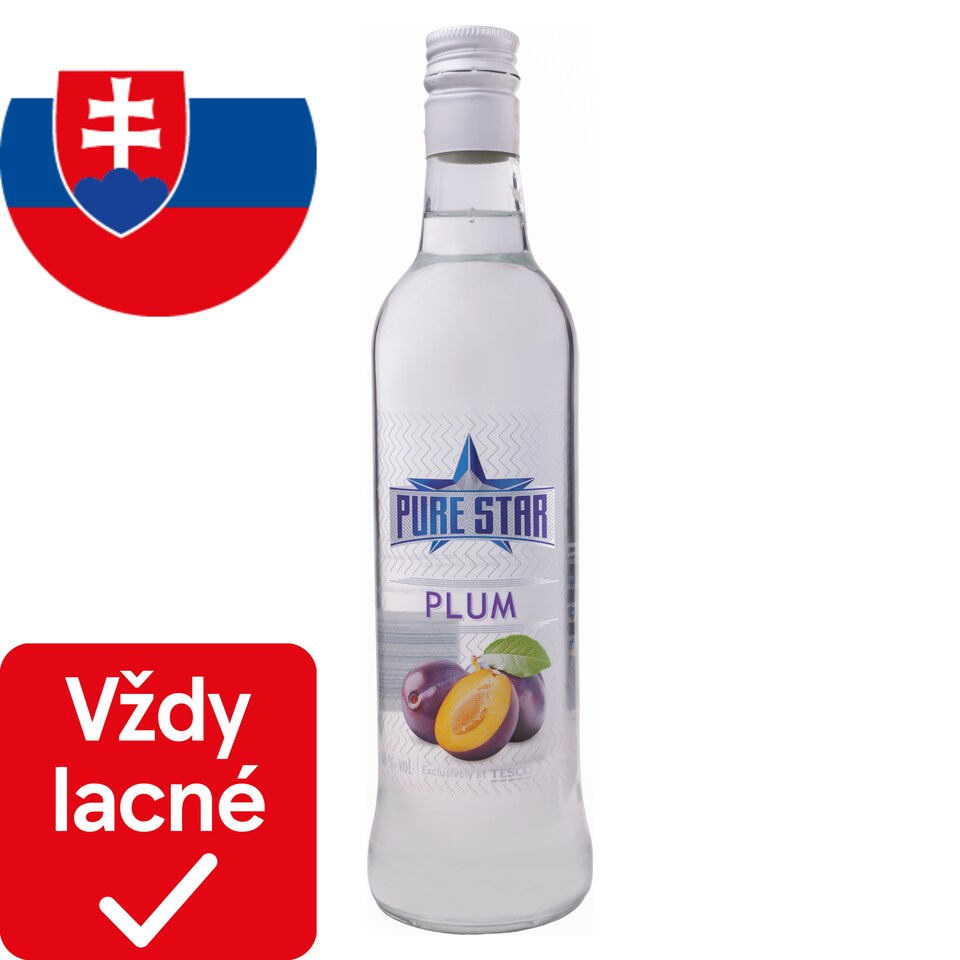 Pure Star Plum Spirit 40% 500 ml