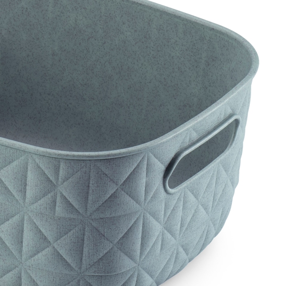 image 1 of Curver Softex Teal Storage Basket Small 4L