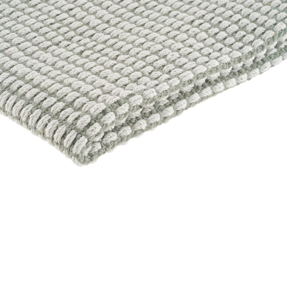 image 1 of F&F Home Green Border Bath Mat 50 cm x 80 cm
