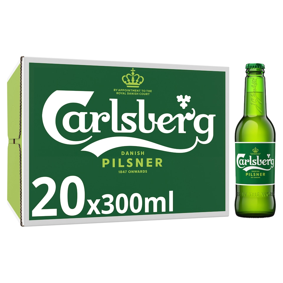 Carlsberg 20X300ml Bottle