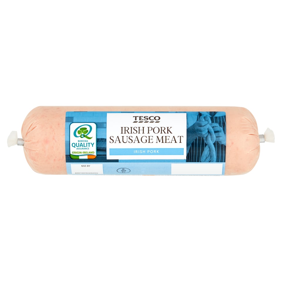 Tesco Irish Pork Sausage Meat 454G