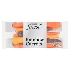 Tesco Finest Rainbow Carrots 450G