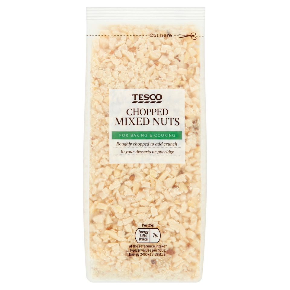 Tesco Chopped Mixed Nuts 200G