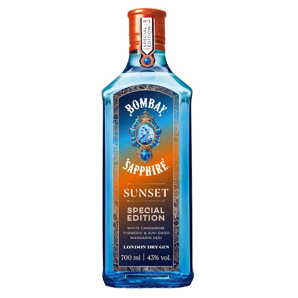 image 1 of Bombay Sapphire Sunset Special Edition Gin 70Cl