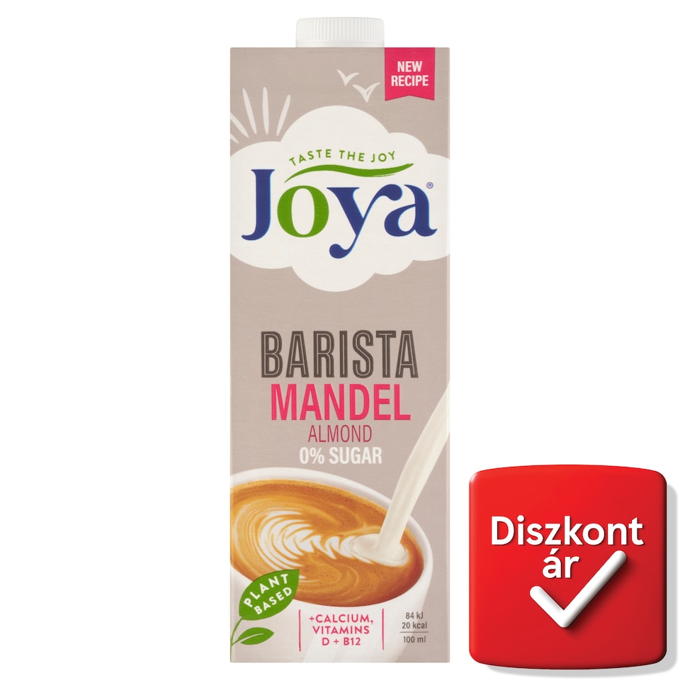 image 1 of Joya Barista UHT Almond Drink with Calcium, Vitamins D and B12 1 l