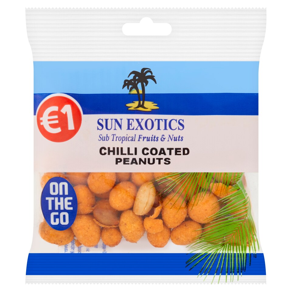 Sun Exotics Chilli Coated Peanuts 60G