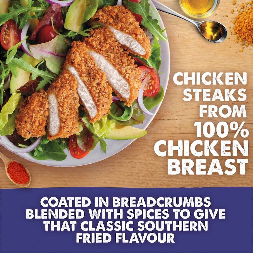 image 1 of Birds Eye Southern Fried Chicken in Breadcrumbs 540g
