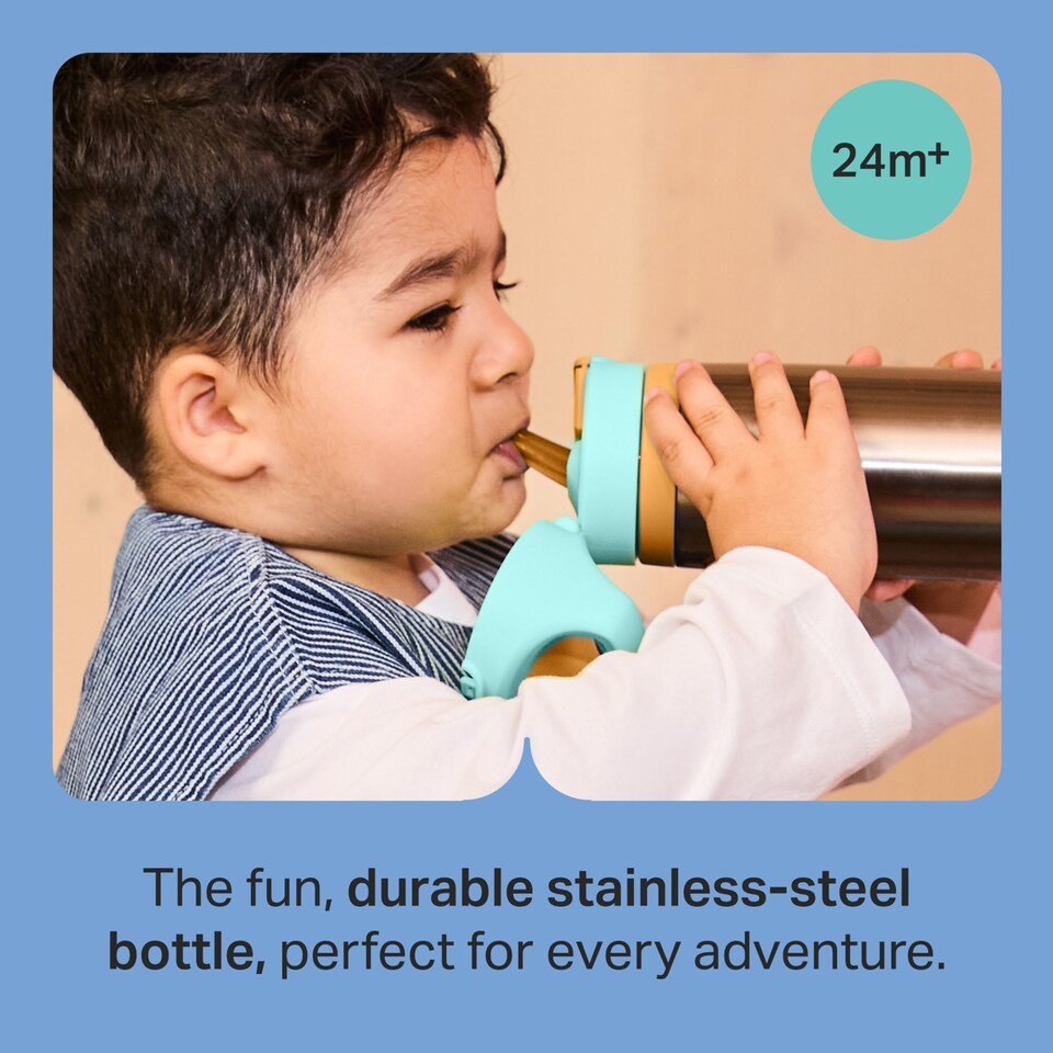 image 1 of TOMMEE TIPPEE ON THE GO FLASK INSULATED 24M+ 500ML