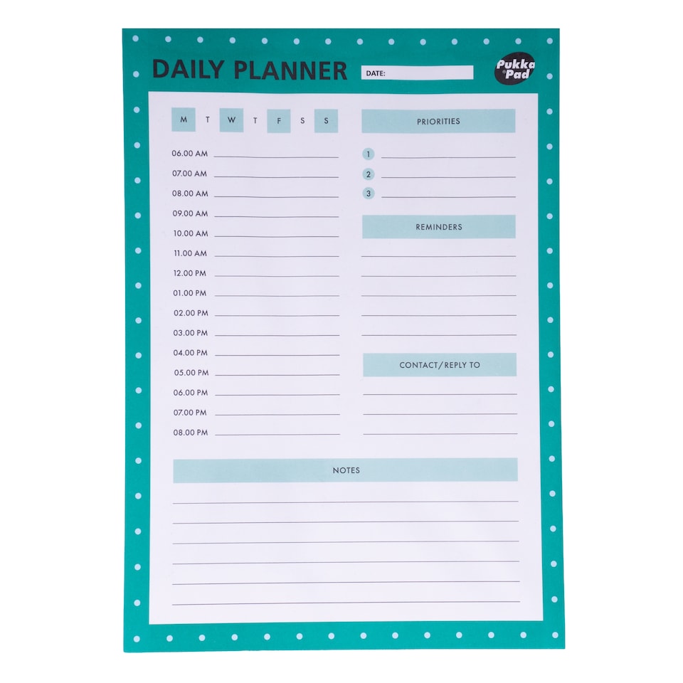 Pukka Metallic B5 Daily Planner
