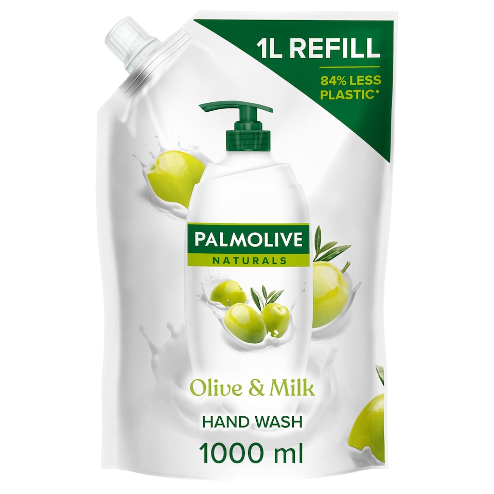 Palmolive Naturals Olive & Milk tusfürdő utántöltő 1000 ml 1. kép