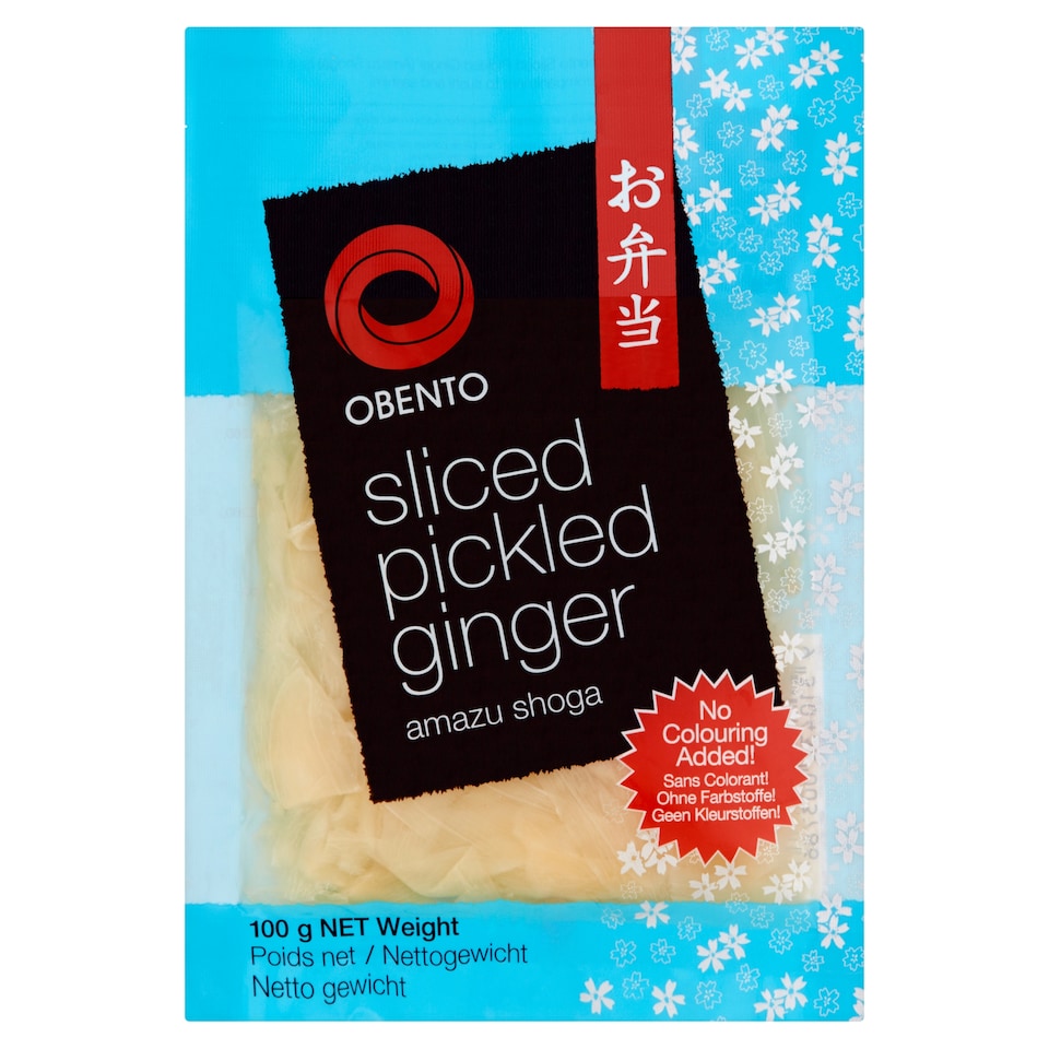 Obento Ginger Sliced 100G