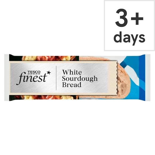 Tesco Finest White Sourdough Loaf 400G Tesco Groceries