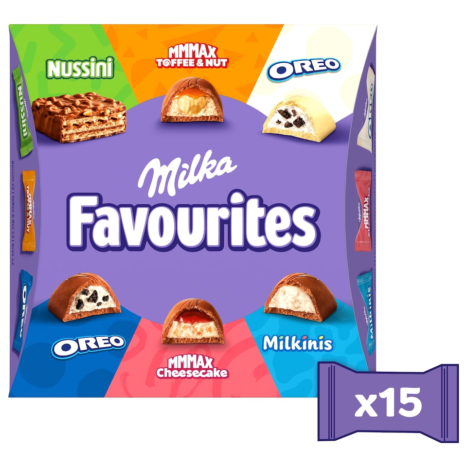 Milka Bonboniera Favourites, mix pralinek 141g