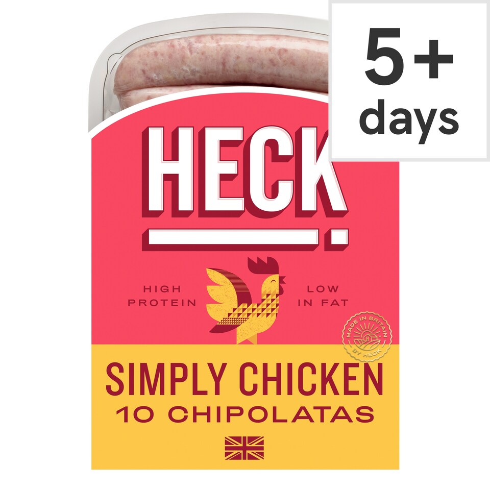 Heck Simply Chicken Chipolatas 340G