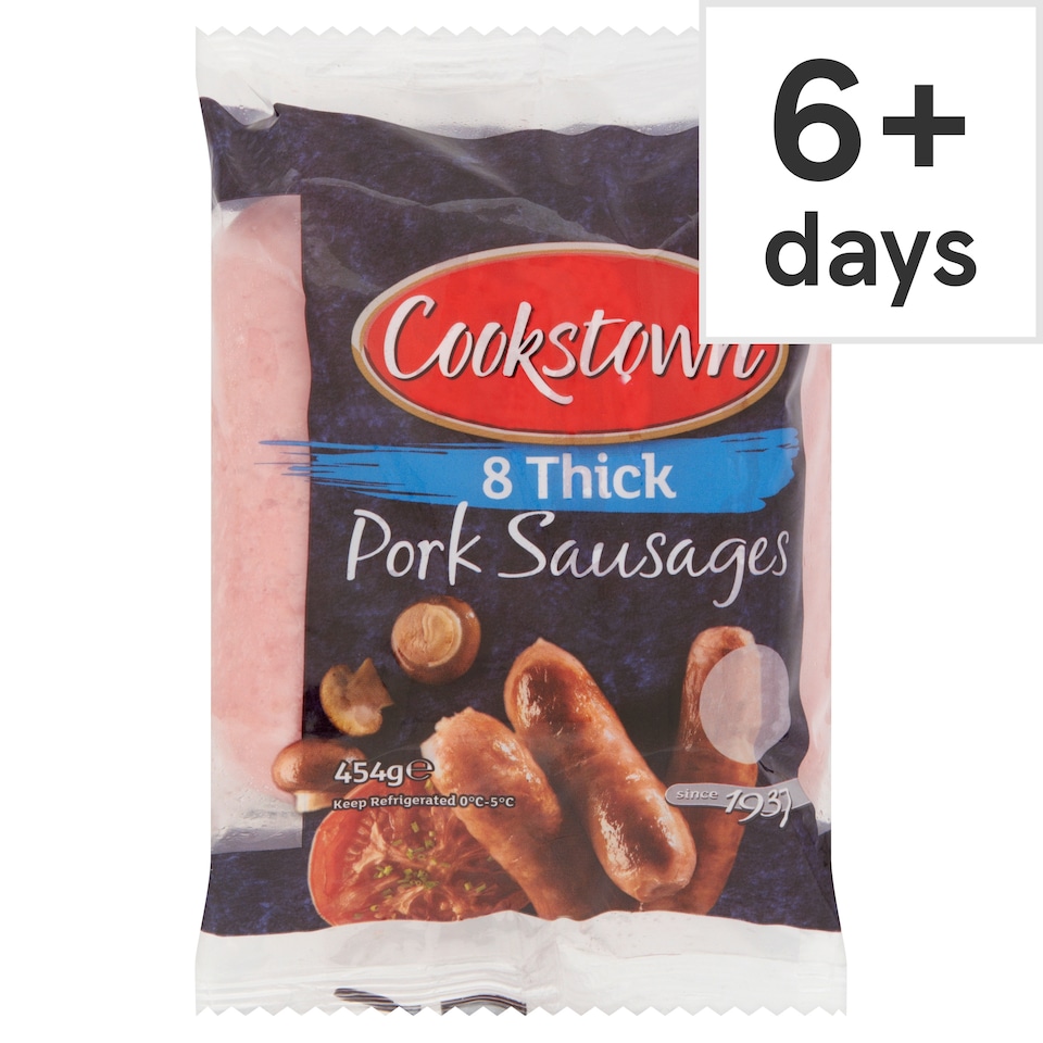 Cookstown 8 Pork Sausages 454G