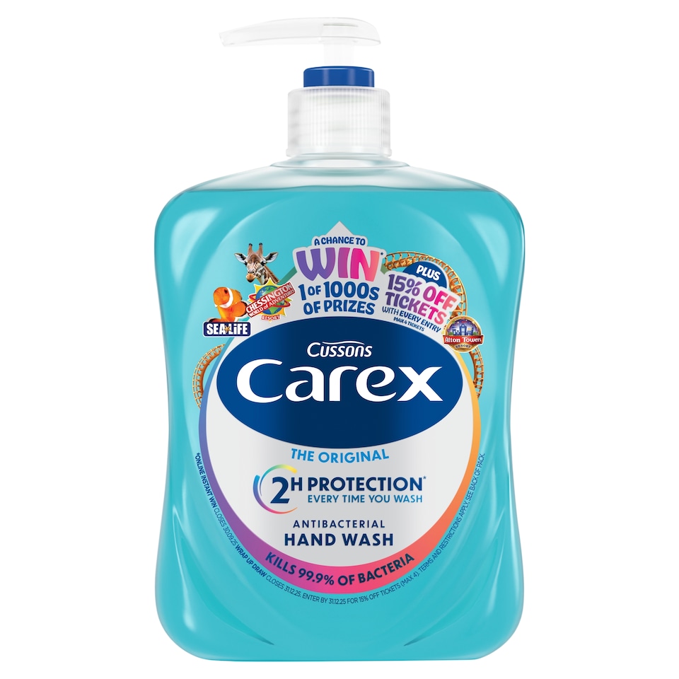 Carex Handwash Anti-Bacterial 500Ml