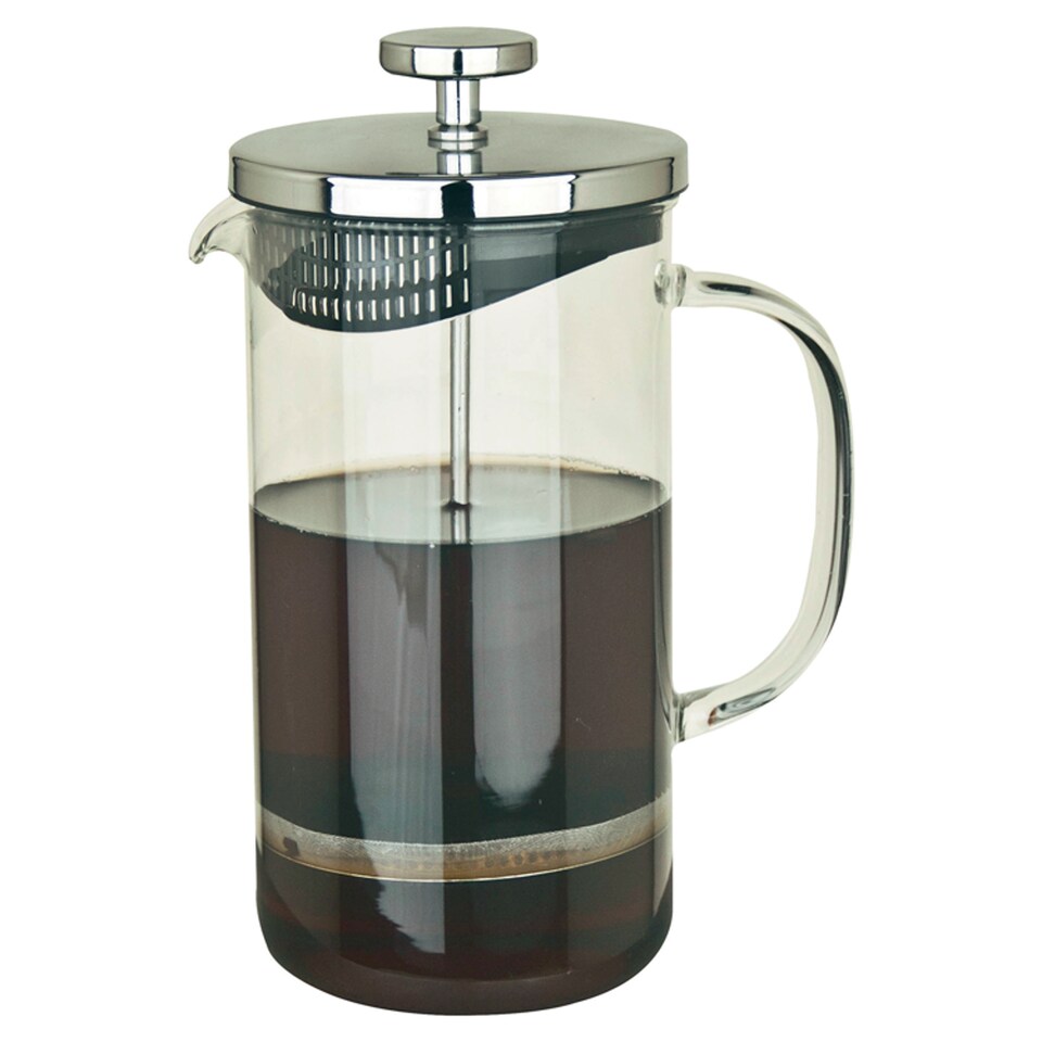 Tesco Cafetiere Glass 8 Cup