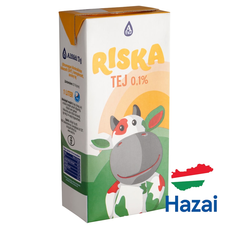 Riska UHT Low-Fat Milk 0,1% 1 l